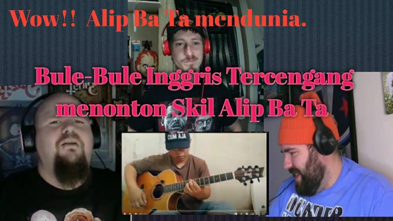Wow!! Alip Ba Ta Mendunia, Bule-Bule Tercengang Melihat Permainan Gitar Alip Ba Ta