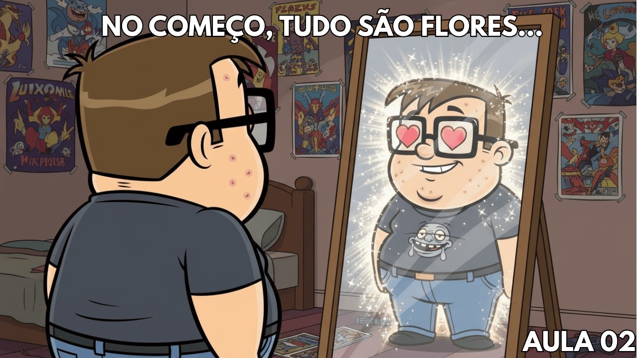 O QUE ELA ENTREGA NO COMEÇO É TUDO O QUE ELA TEM A OFERECER...