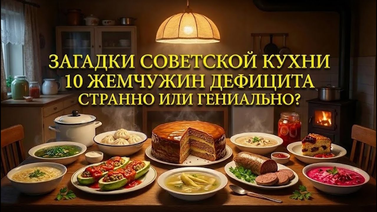 Загадки советской кухни: 10 жемчужин дефицита — странно или гениально?