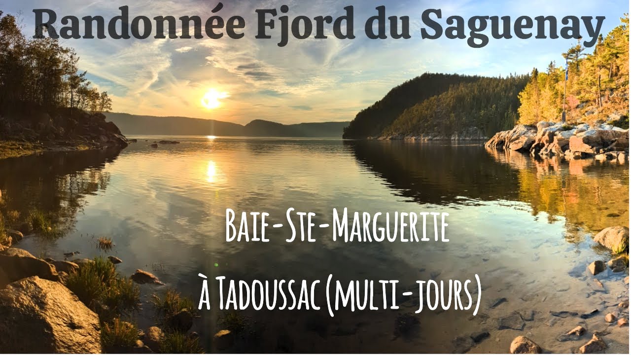Randonnée Fjord du Saguenay (Nord du fjord)