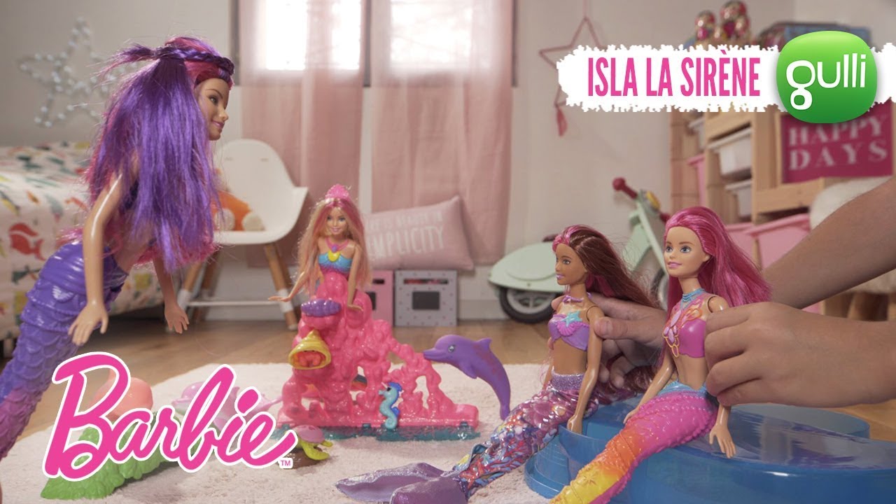 Isla la sirène ! Barbie raconte les joies de l'eau #2, ta websérie Gulli !