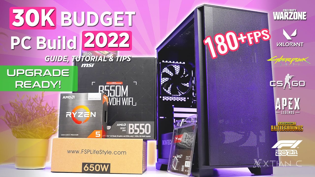 VLOG: paano mag-BUILD ng 30K BUDGET RYZEN 5 5600G PC (June) 2022 I Tested in 7 Games