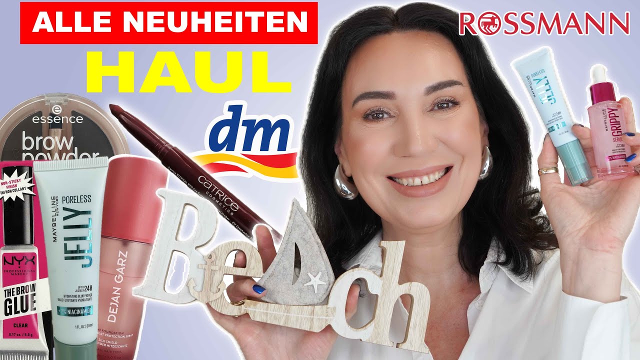 ALLES NEU DM ROSSMANN HAUL / Maybelline, Essence, Catrice, NYX, Dejan Garz #makeup
