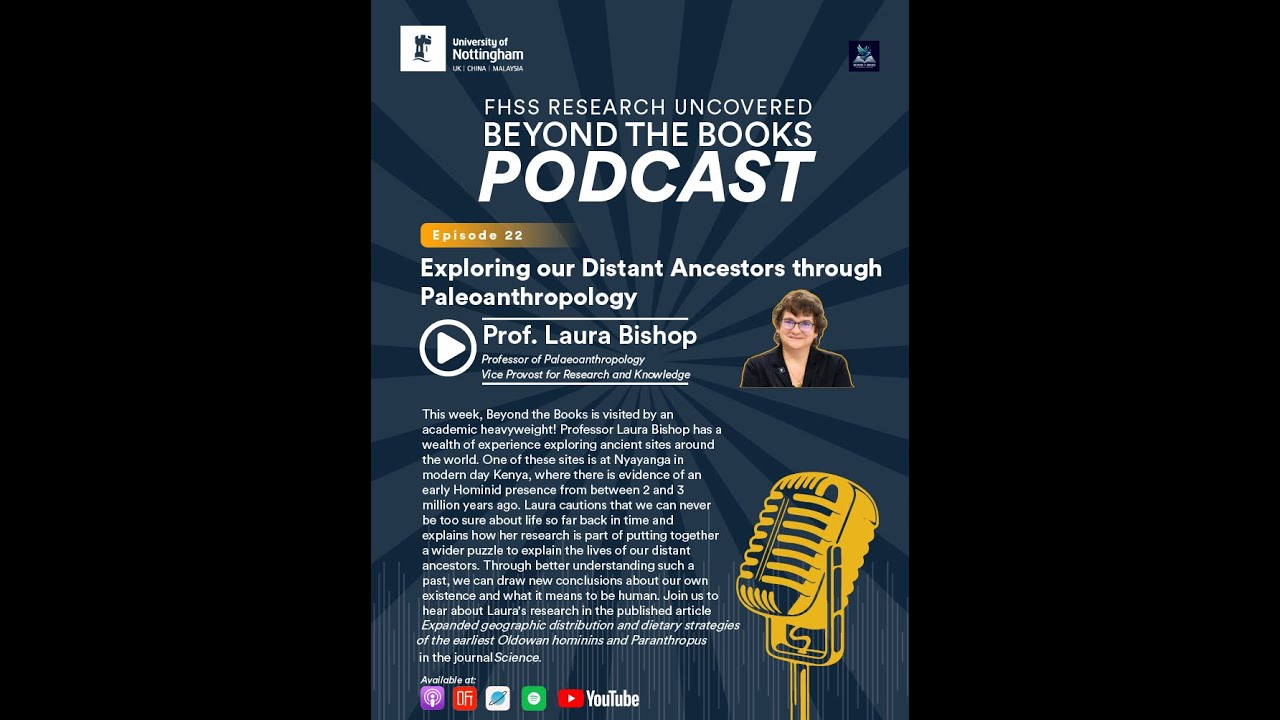EP 22: Exploring our Distant Ancestors through Paleoanthropology