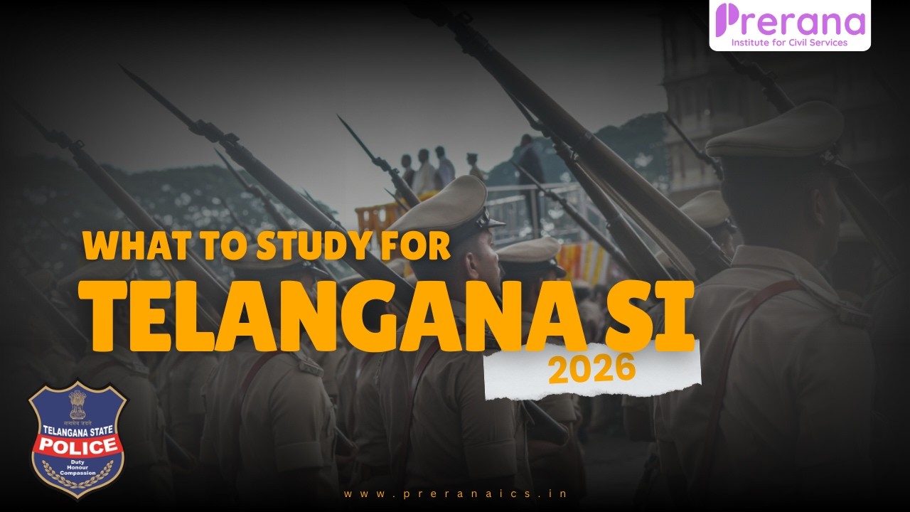 Telangana Police SI 2026  | Marks Weightage, Syllabus & Best Books #telanganapolice #policeexam