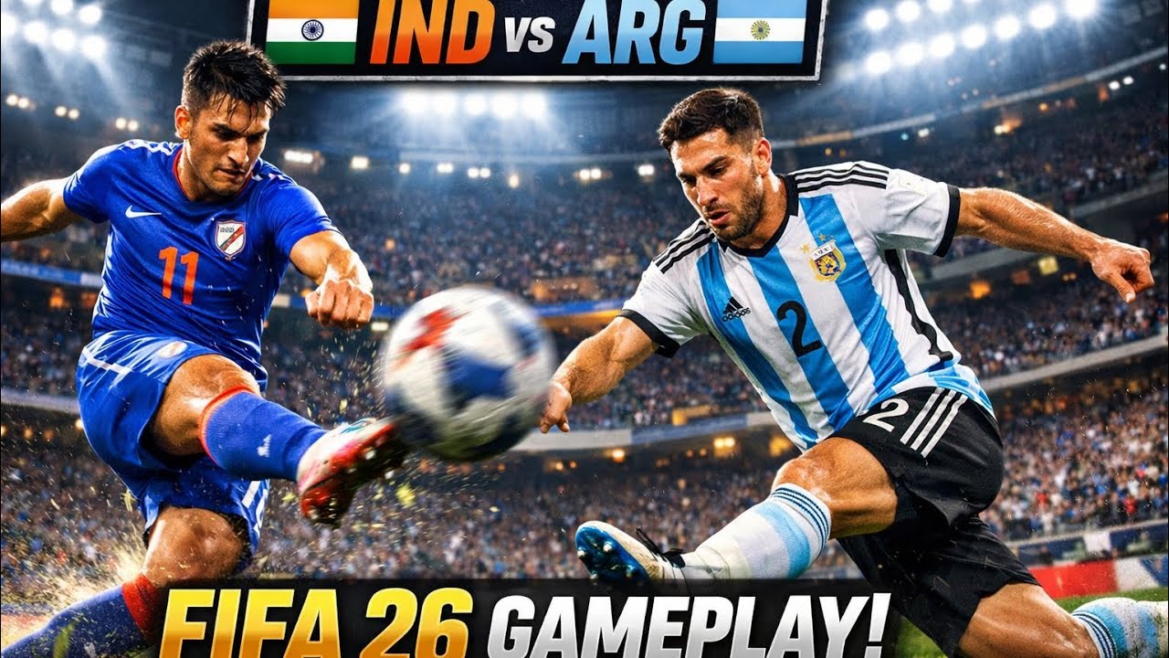 India DESTROYS Argentina?! 😱 | FIFA 26 Next-Gen Gameplay