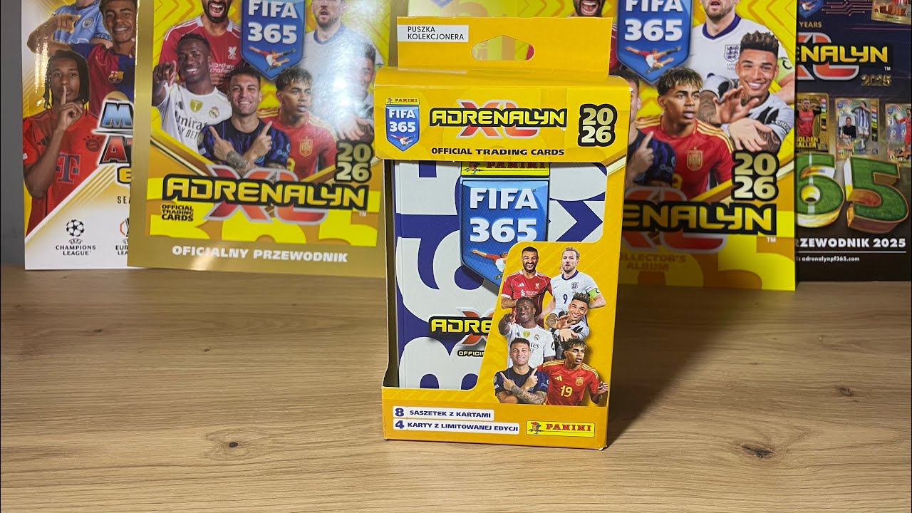 WOW!! Trafiam Ronaldo i Yamala - duża puszka kolekcjonera fifa 365 2026 #panini #fifa365 