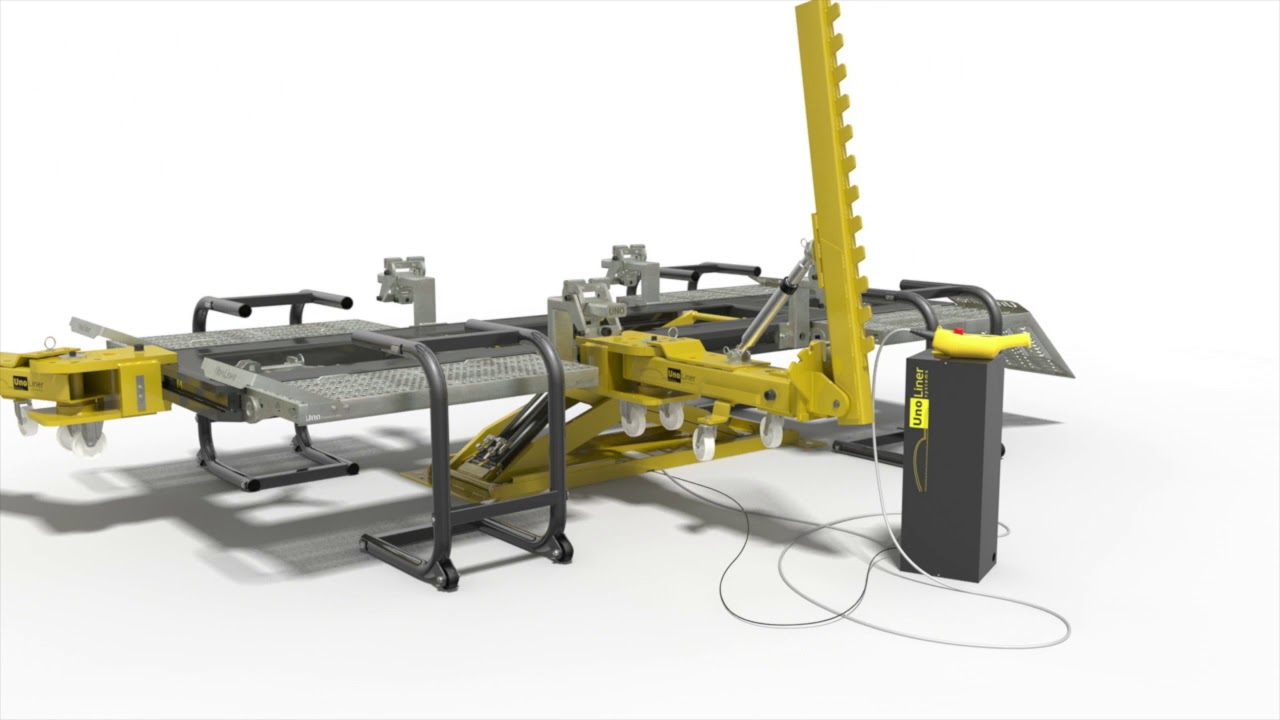 UnoLiner Systems Straightening bench