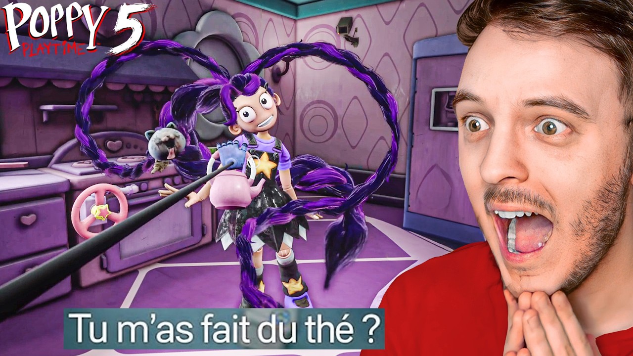 IL SE PASSE QUOI SI ON FAIT DU THÉ POUR LILY LOVE BRAIDS DANS POPPY PLAYTIME CHAPITRE 5 ?