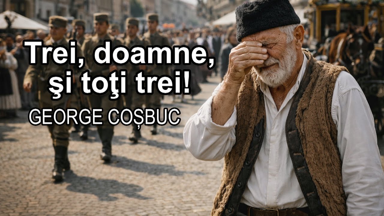 Trei fii plecați la război… și niciunul nu s-a întors | Poezie de George Coșbuc