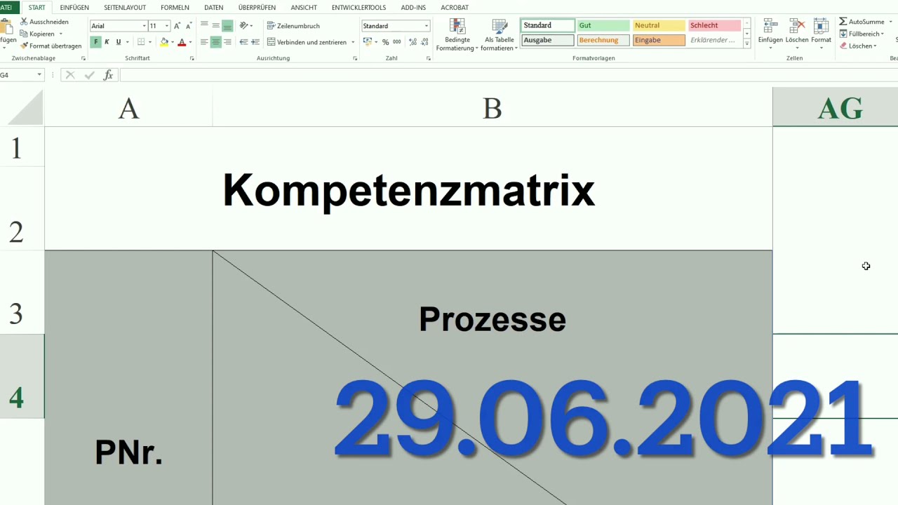 Was ist eine Kompetenzmatrix nach #ISO9001? | HowTo | Tutorial