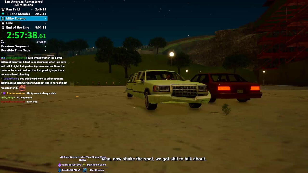 GTA San Andreas Definitive Edition All Missions Speedrun Part 1