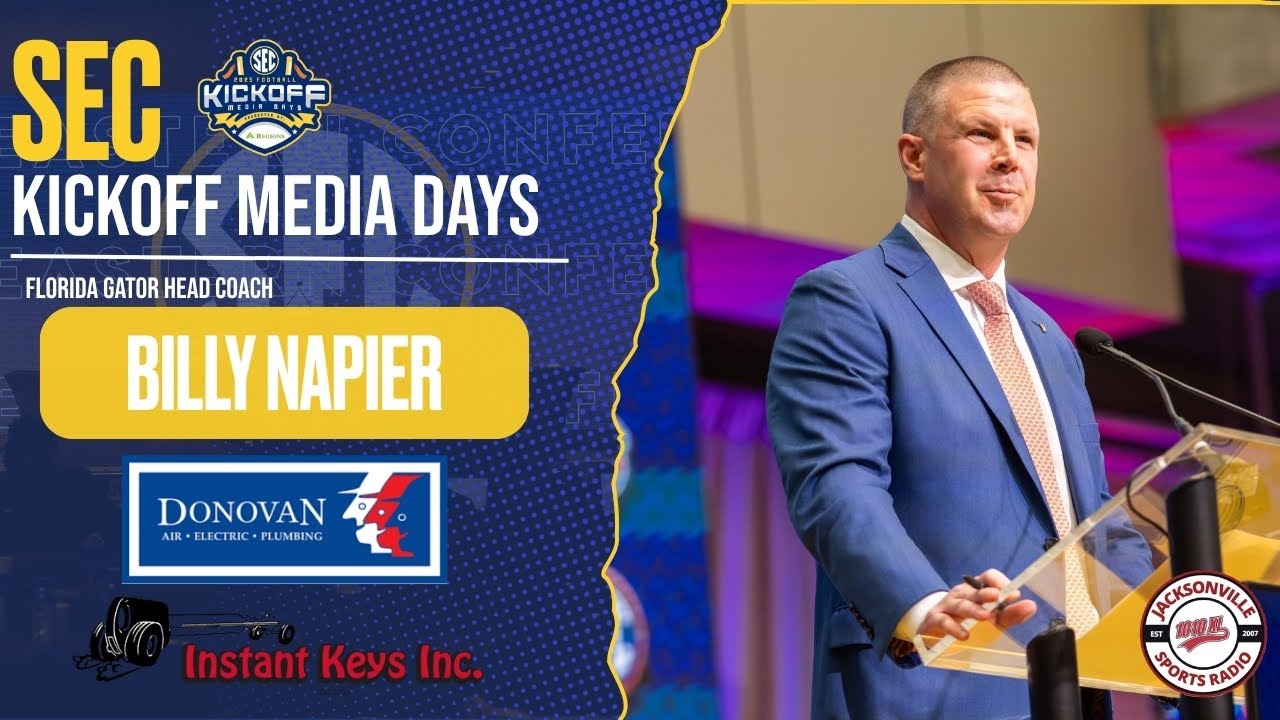EXCLUSIVE | Florida Gators Head Coach Billy Napier at SEC Media Days