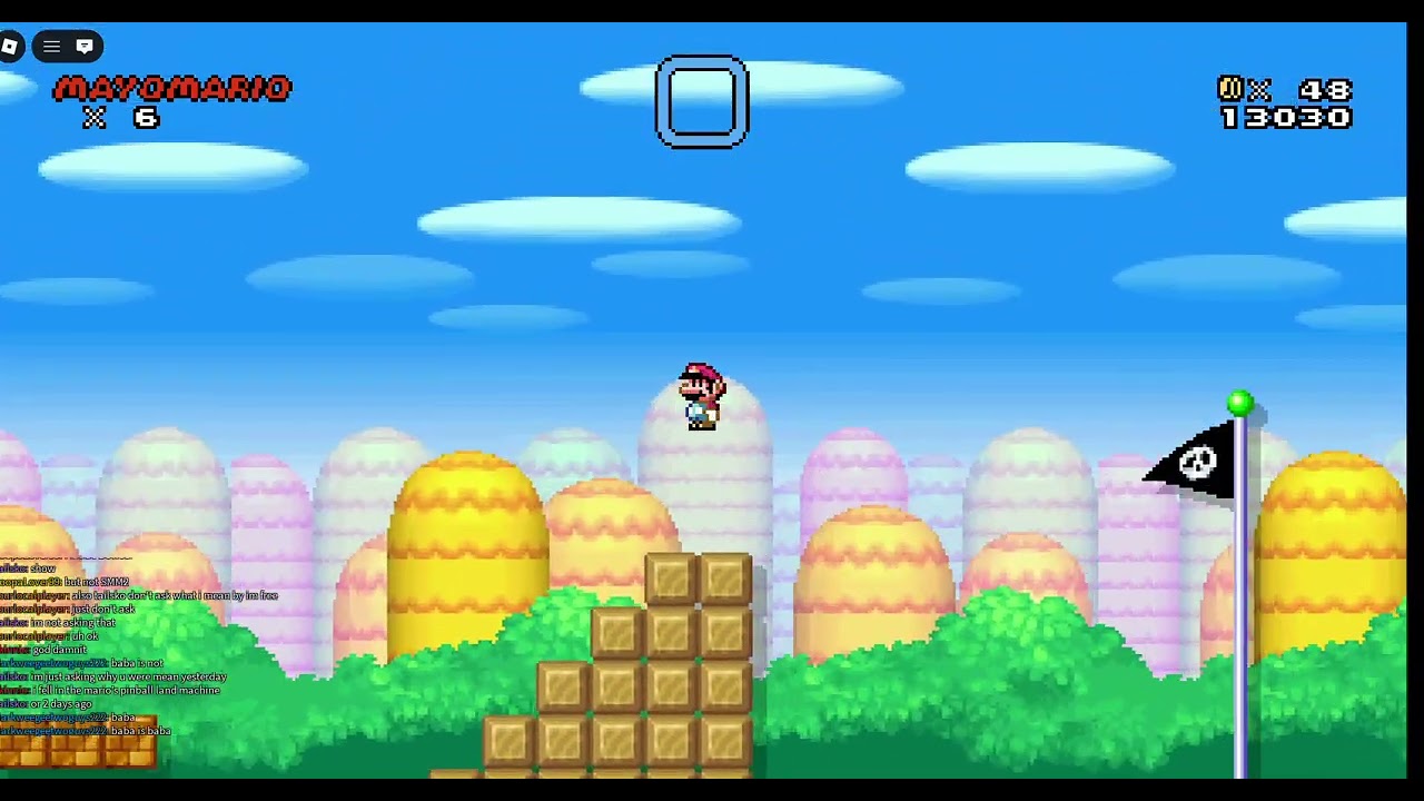Super Mario World In Roblox Test Game Spade engine 3