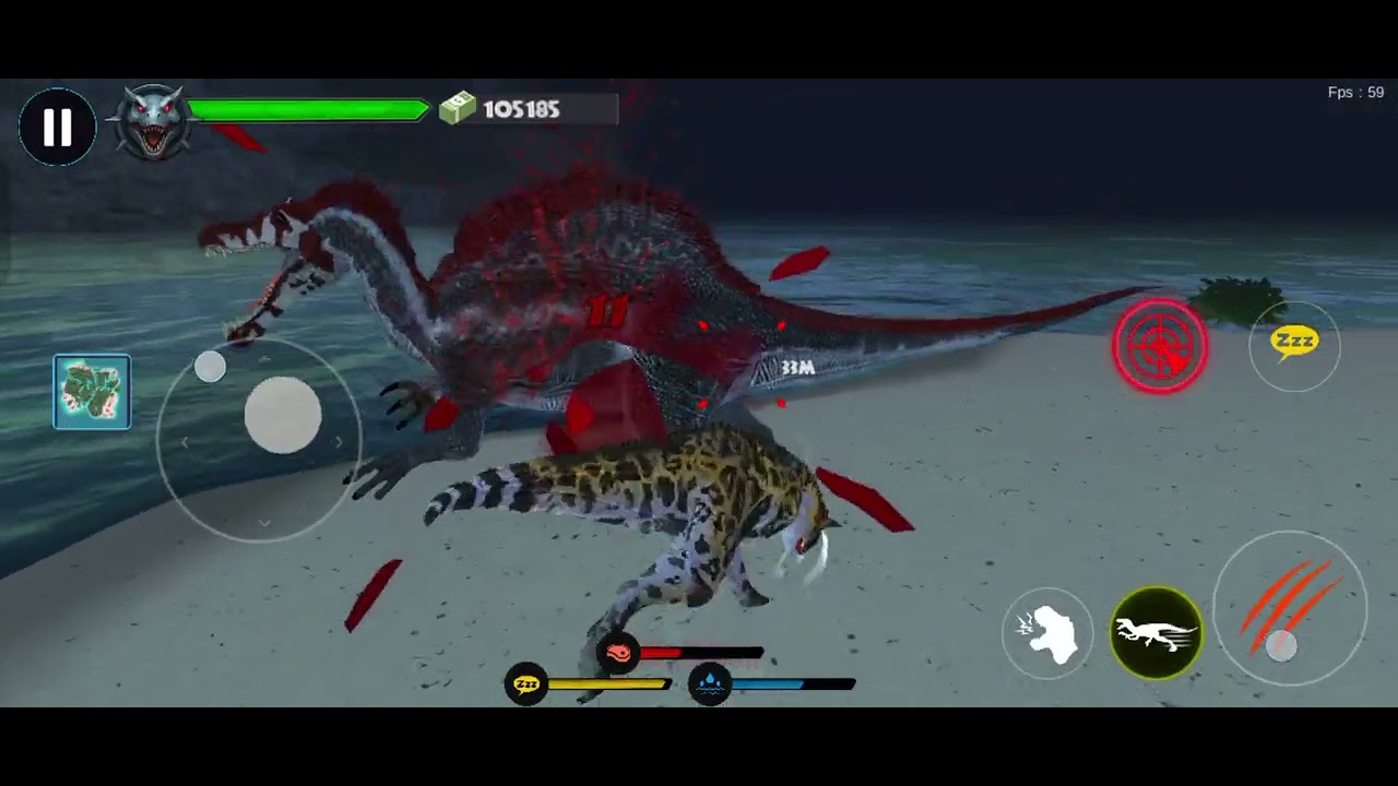 I fight all dinos