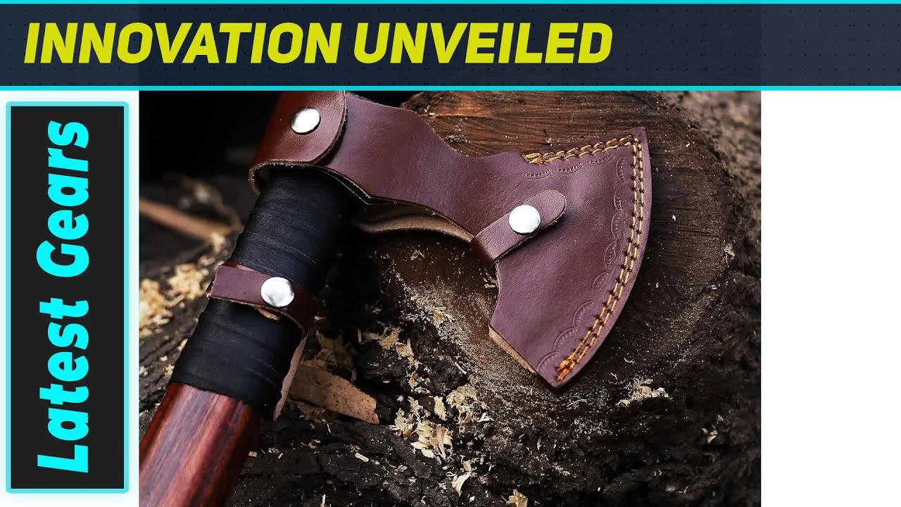 WAZIR CRAFTS Viking Axe: Legendary Norse Design & Outdoor Power!