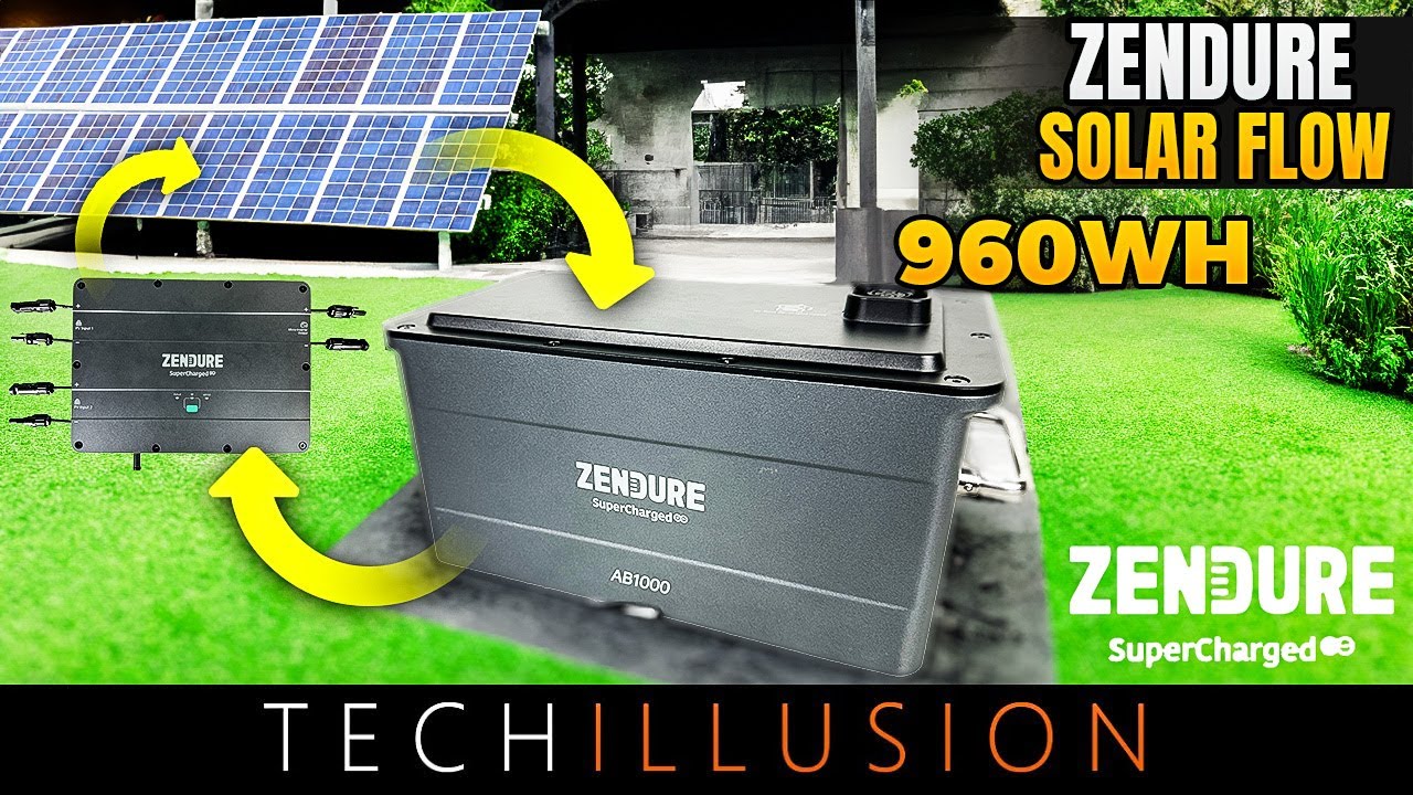 🔥KOMPAKTER SPEICHER für dein BALKONKRAFTWERK?! ZENDURE SOLAR FLOW Solarspeicher😱 SuperCharged Test