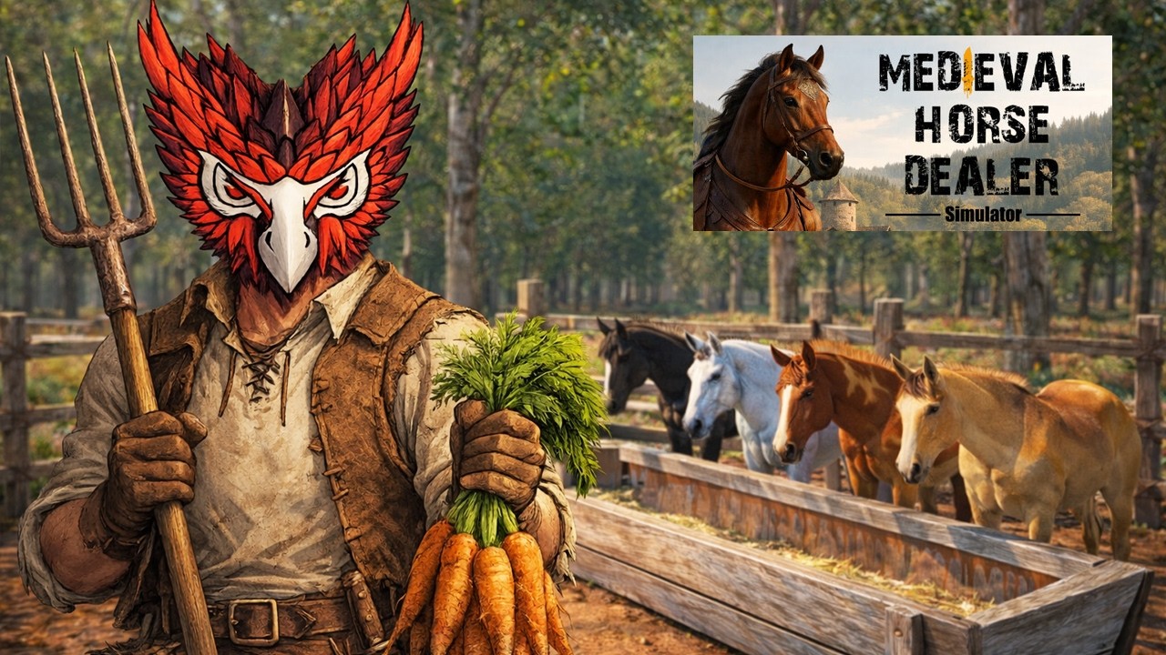 Je dois gérer ma ferme et vendre mes chevaux ! Horse Dealer Simulator 1