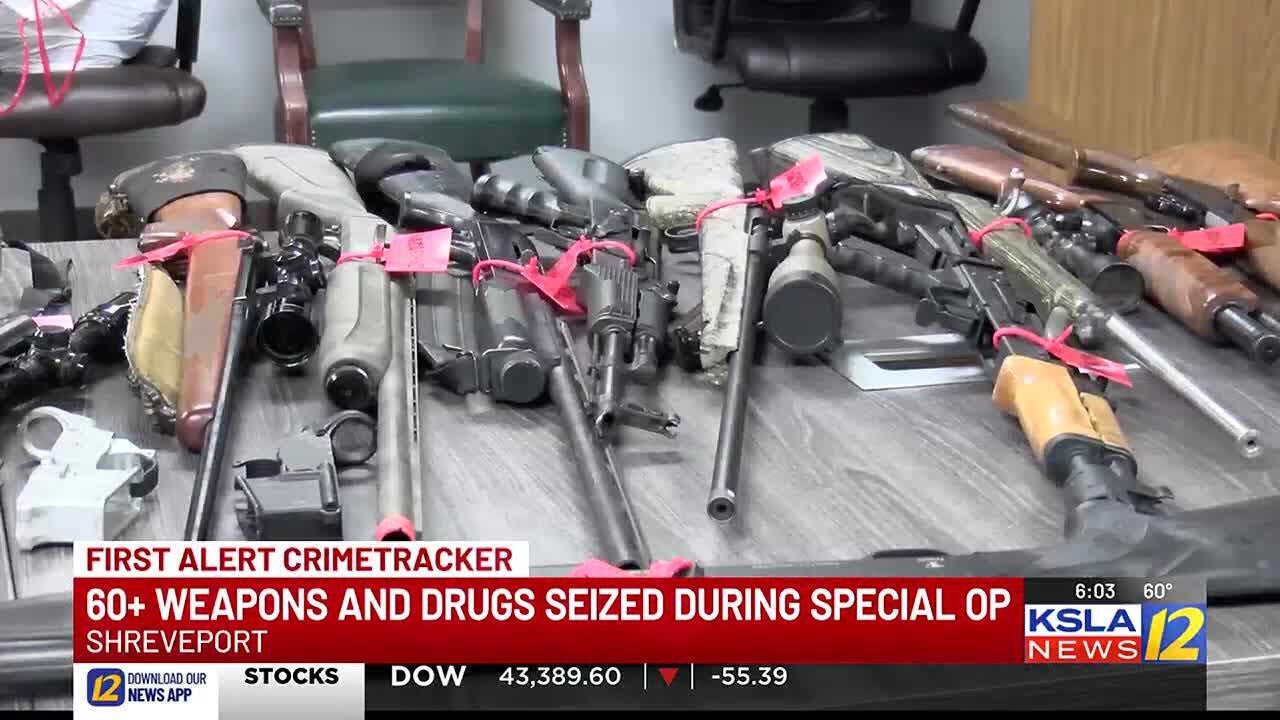 Drugs, 60+ guns seized from Southern Hills home