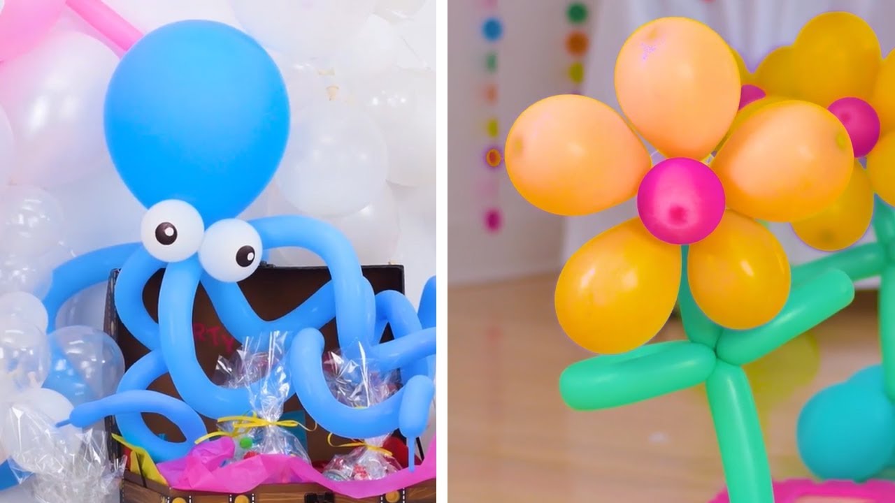 14 DIY Decoration Tips Using Bunch O Balloons Party Balloons! | Fun & Festive Party Decor by Blossom