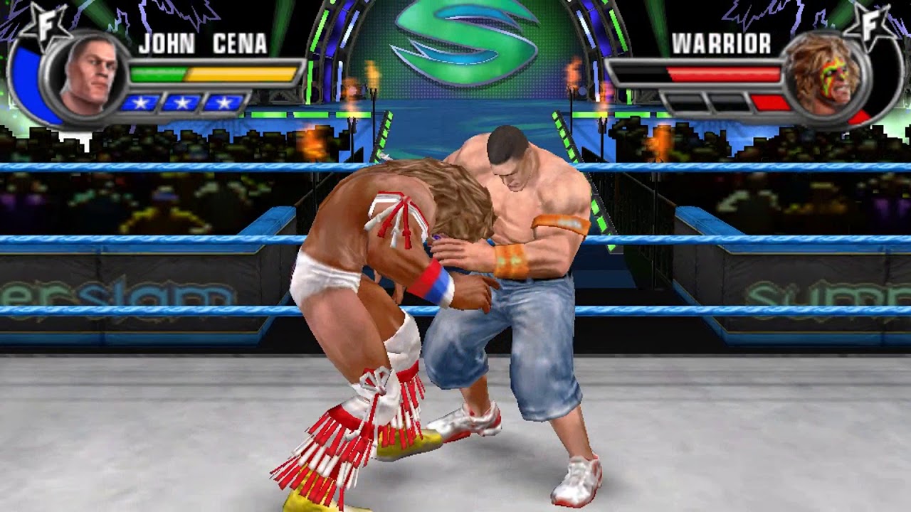 WWE All Stars PSP Matches - John Cena vs the Ultimate Warrior (REQUEST)