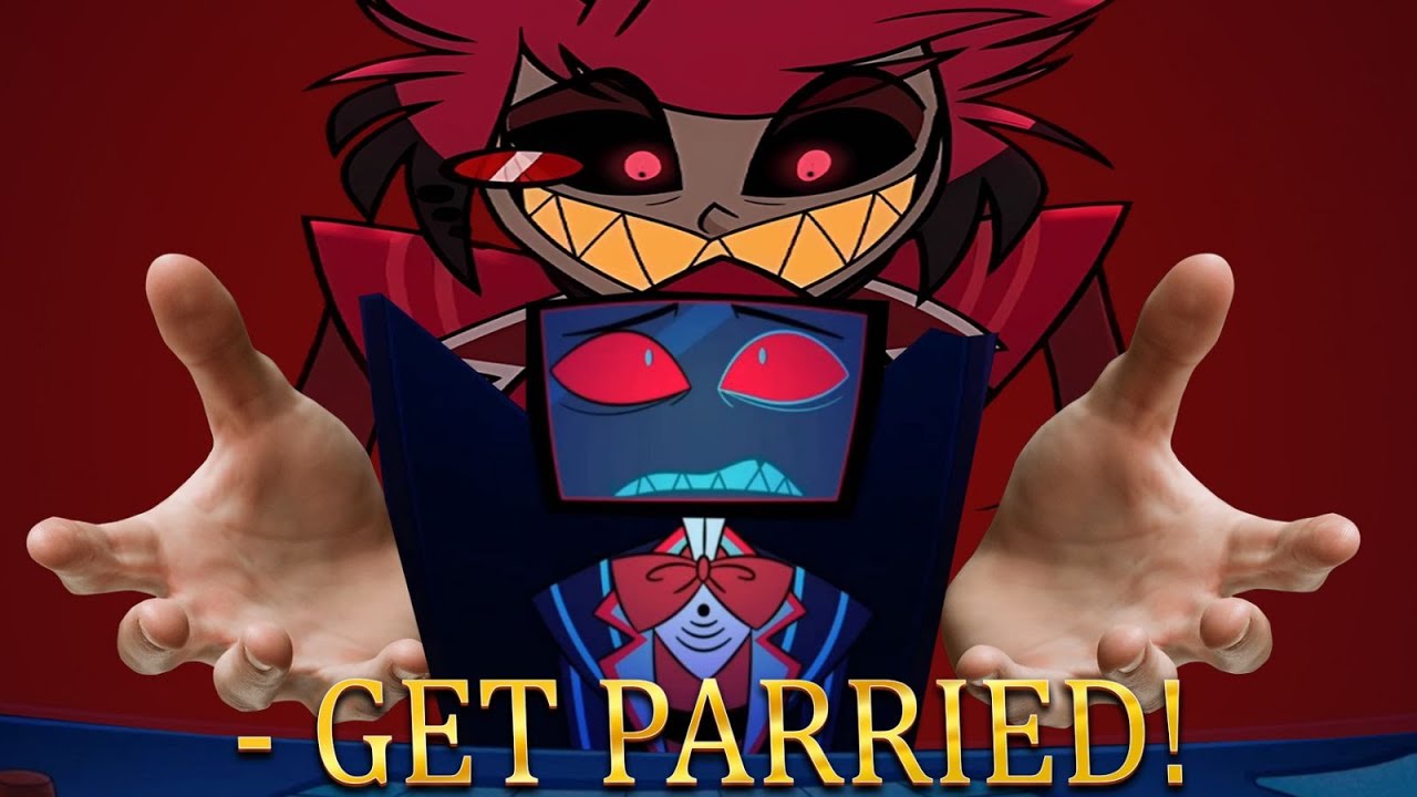 Hazbin Hotel but Vox played TOO MUCH videogames...