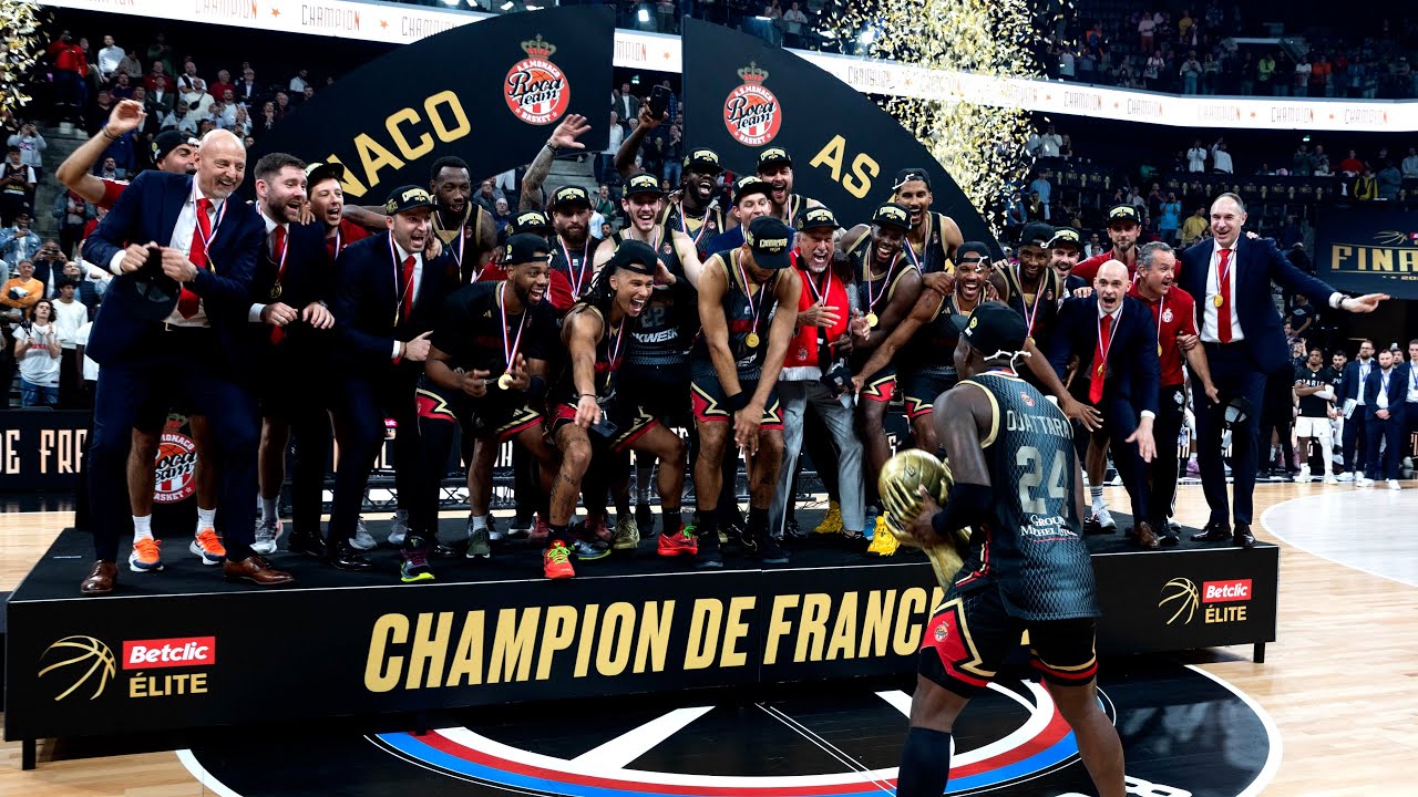 ↩️ 🏆 🏀 🇫🇷 MONACO FAIT LE BACK TO BACK !!! (Finales LNB 2024)