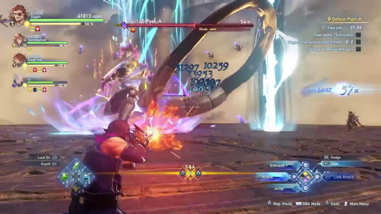 Granblue Fantasy relink Grinding for Seigfried's Weapon awakening