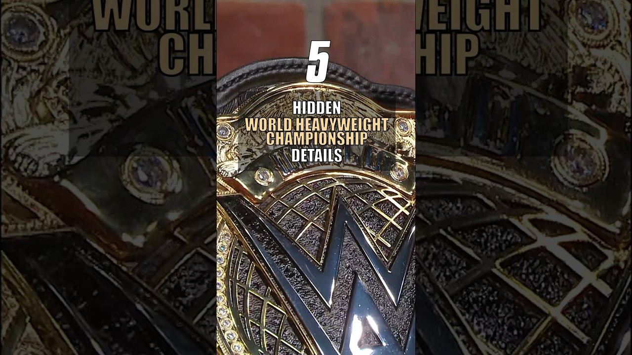 The design of the new WWE World Heavyweight Championship may be new, but it&rsquo;s rich in history