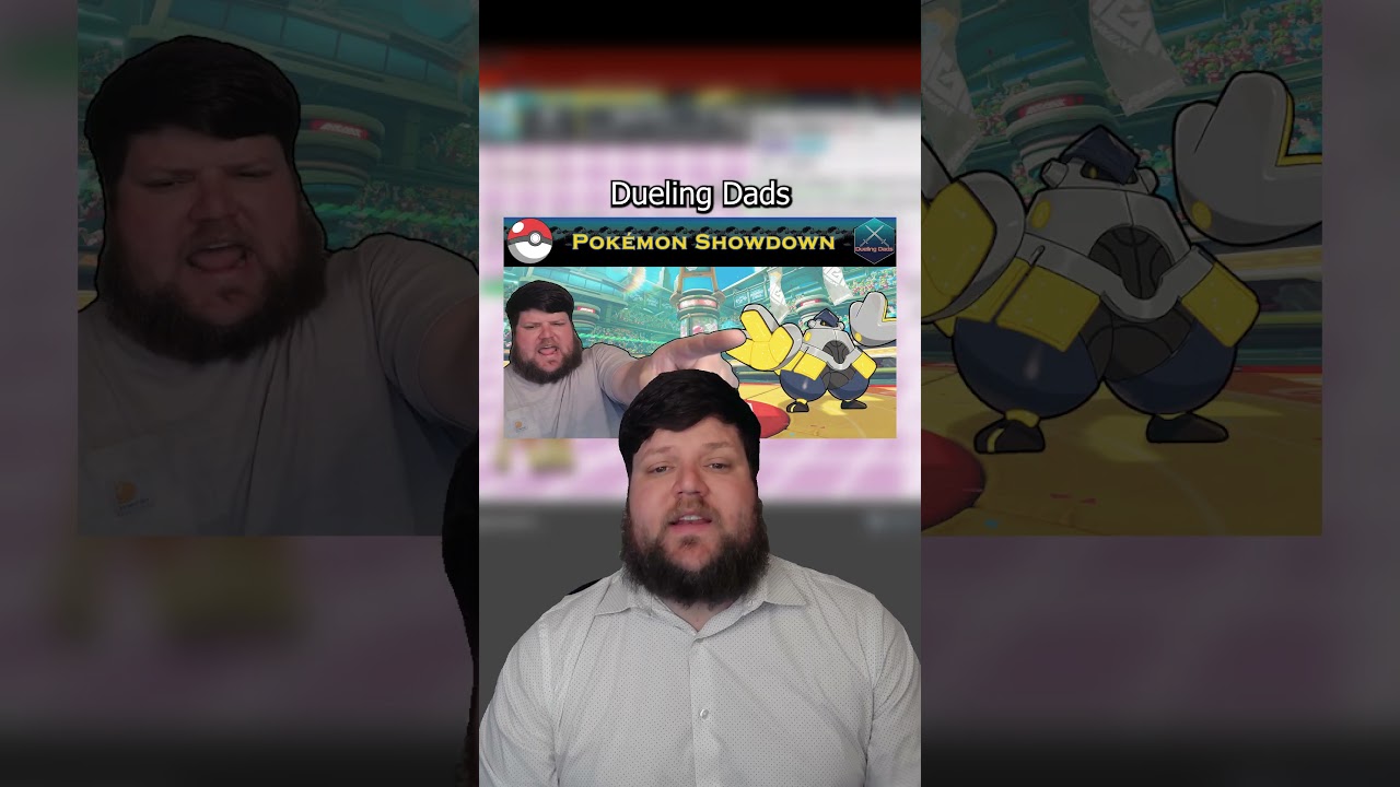 Pokemon Duel! This weeks dueling dads recap #gaming #pokemon #mspaint