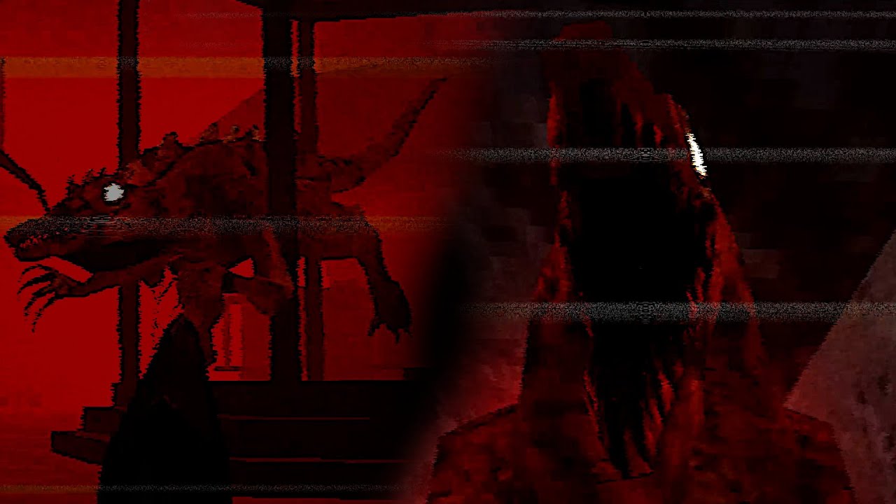A Dinosaur Enters A Mall & Begins Eating Everyone - Blood Mall