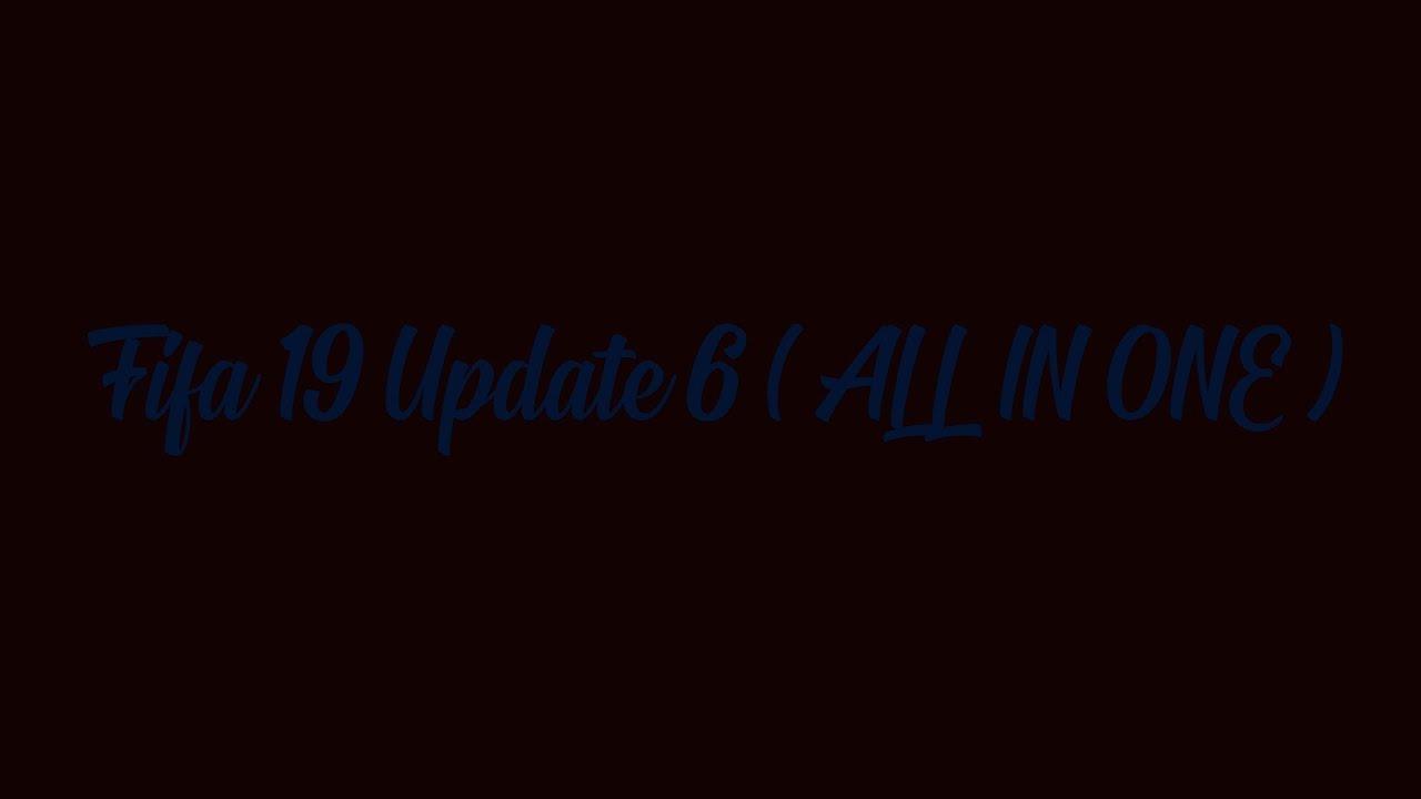 FIFA 19 TITLE UPDATE 6 (LASTEST UPDATE + LASTEST SQUADS) WORKS ON CRACK VERSION!