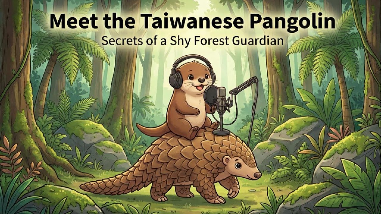 The Otter's English Salon | Taiwanese Secrets of a Shy Forest Guardian | Taiwan Endemics Series