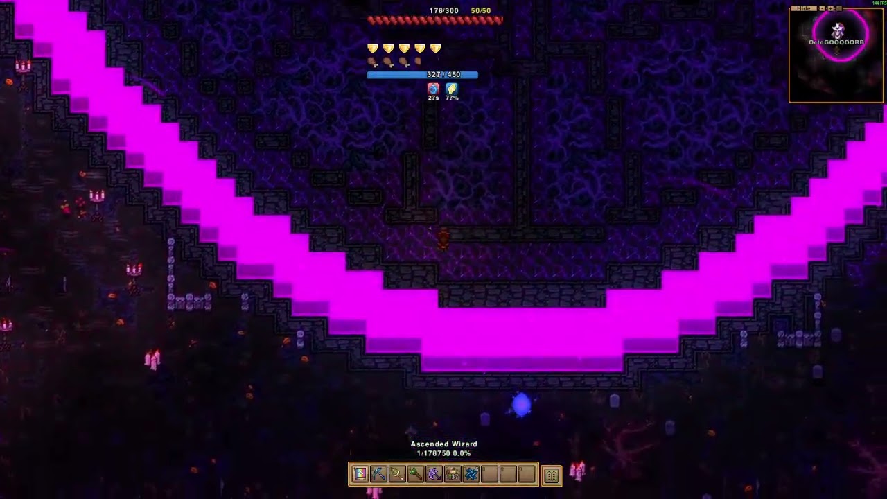 Ascended Wizard No Hit (No Party/Buffs)