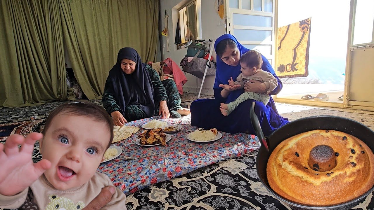 Hojjat said goodbye again. Daily life with Farzaneh