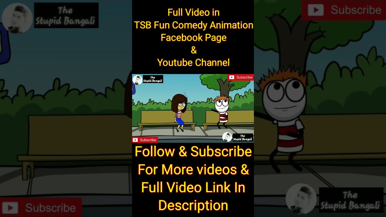 Baba Cheler Golpo Part 02 - Tiktoker Wife - TSB Fun Comedy Animation