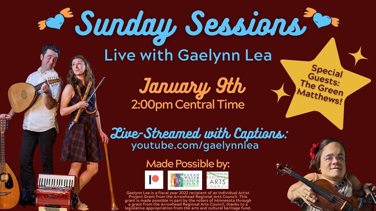 Gaelynn Lea's Sunday Sessions with Guests GreenMatthews [Live Concert #87]