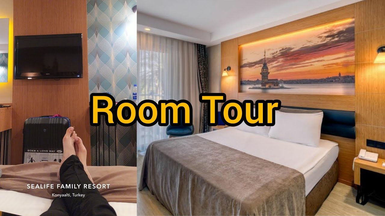 Sealife family Resort Hotel Room Tour... #antalya  #sealifefamilyresort #turkey2022