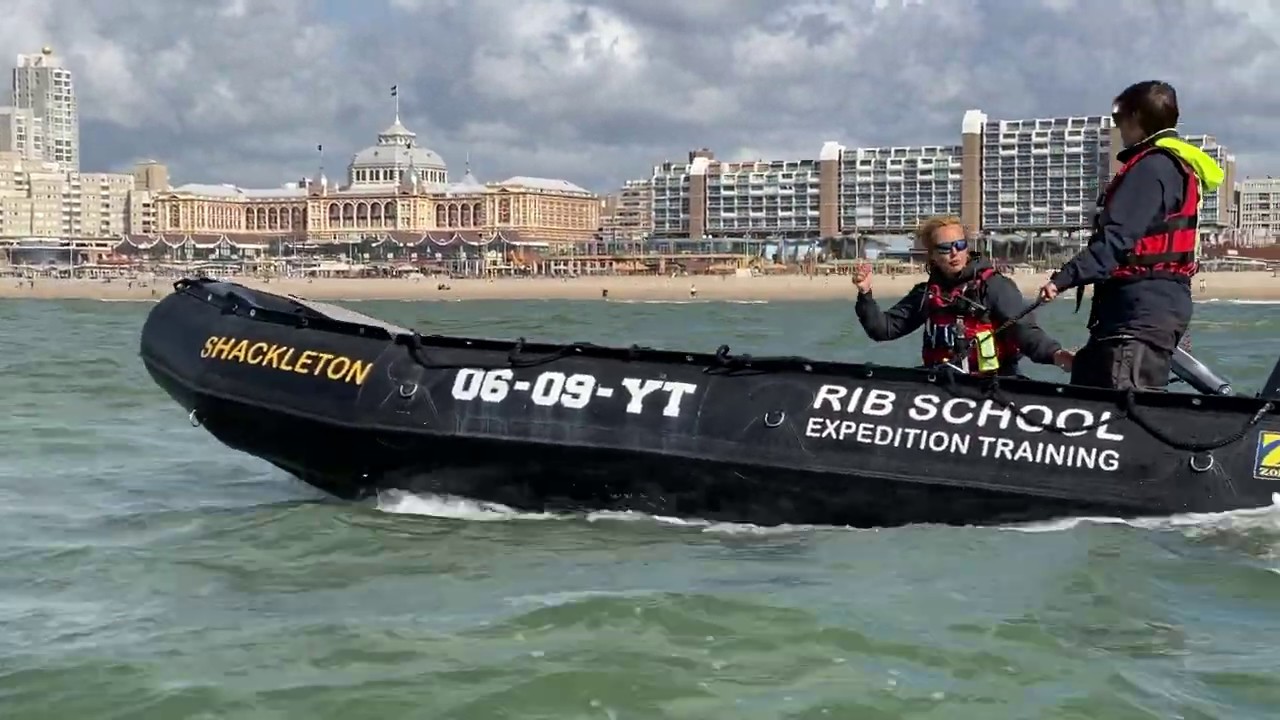 Expedition training with RIB School Scheveningen