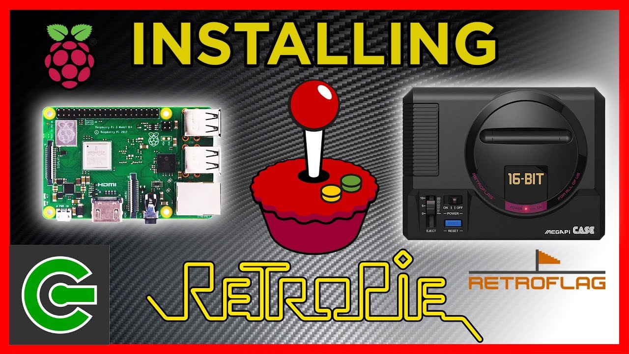 Installing RETROPIE into RASPBERRY PI 3B+ along with MEGAPI case