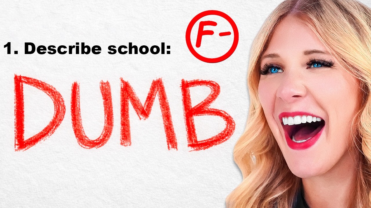 Забавный ответ на тест, который дали дети!