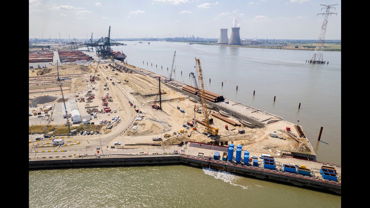 Europaterminal, Antwerpen  (werken in beeld)