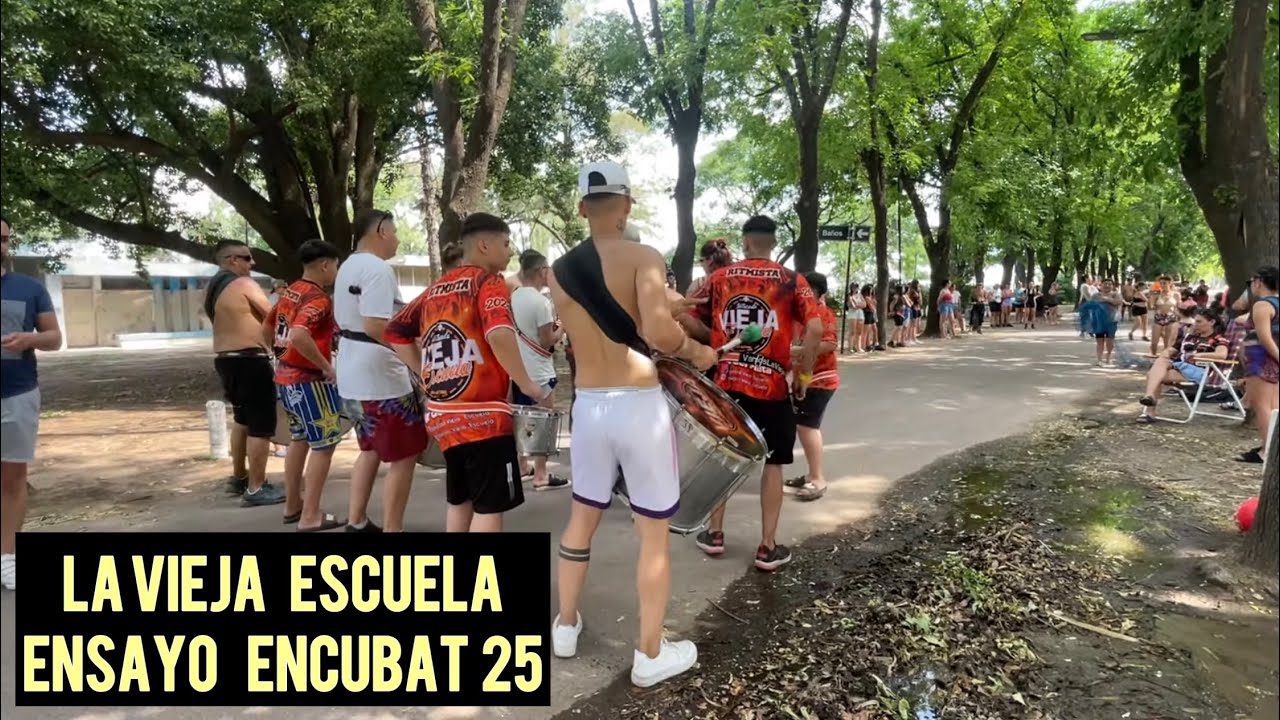Ensayo De La Batucada La Vieja Escuela En ENCUBAT 25