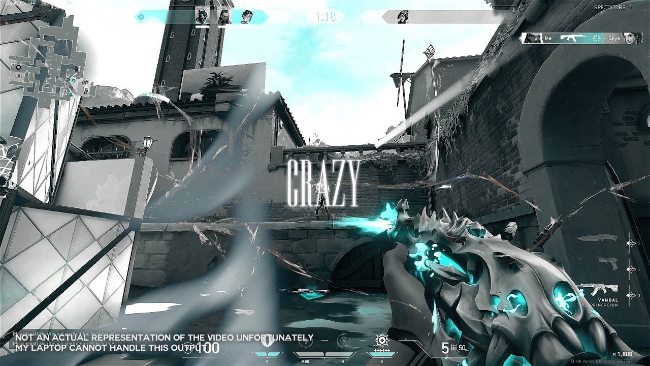 CRAZY | Valorant Edit (Clips in desc)