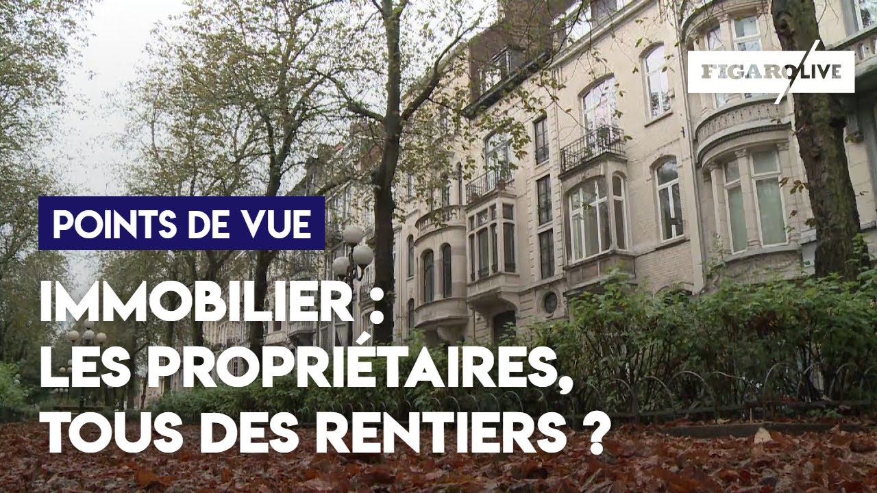 Immobilier : les propri&eacute;taires sont-ils des rentiers ?