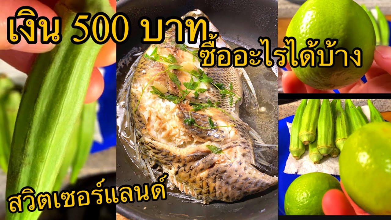 อยากกินปลานิลนึ่งมีเงิน500 บาทซื้ออะไรได้บ้าง สวิตเซอร์แลนด์