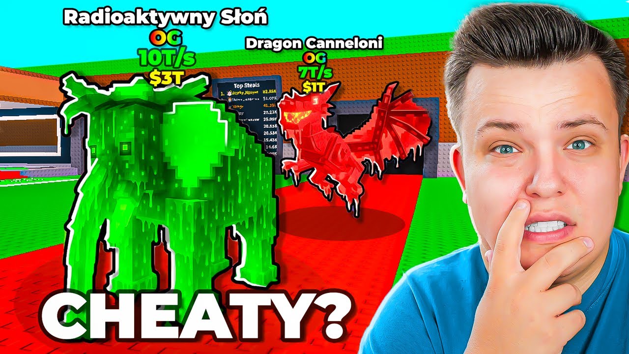 Pobrałem CHEATY? do STEAL A BRAINROT w ROBLOX!