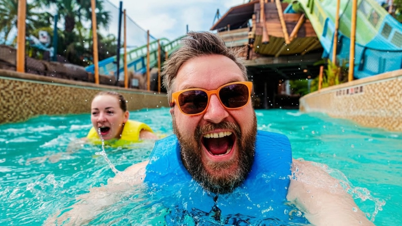 Volcano Bay To Ourselves | NBA Orlando Magic | Walmart Trip | Yellow Dog Eats | Tacos | DAY TWO VLOG