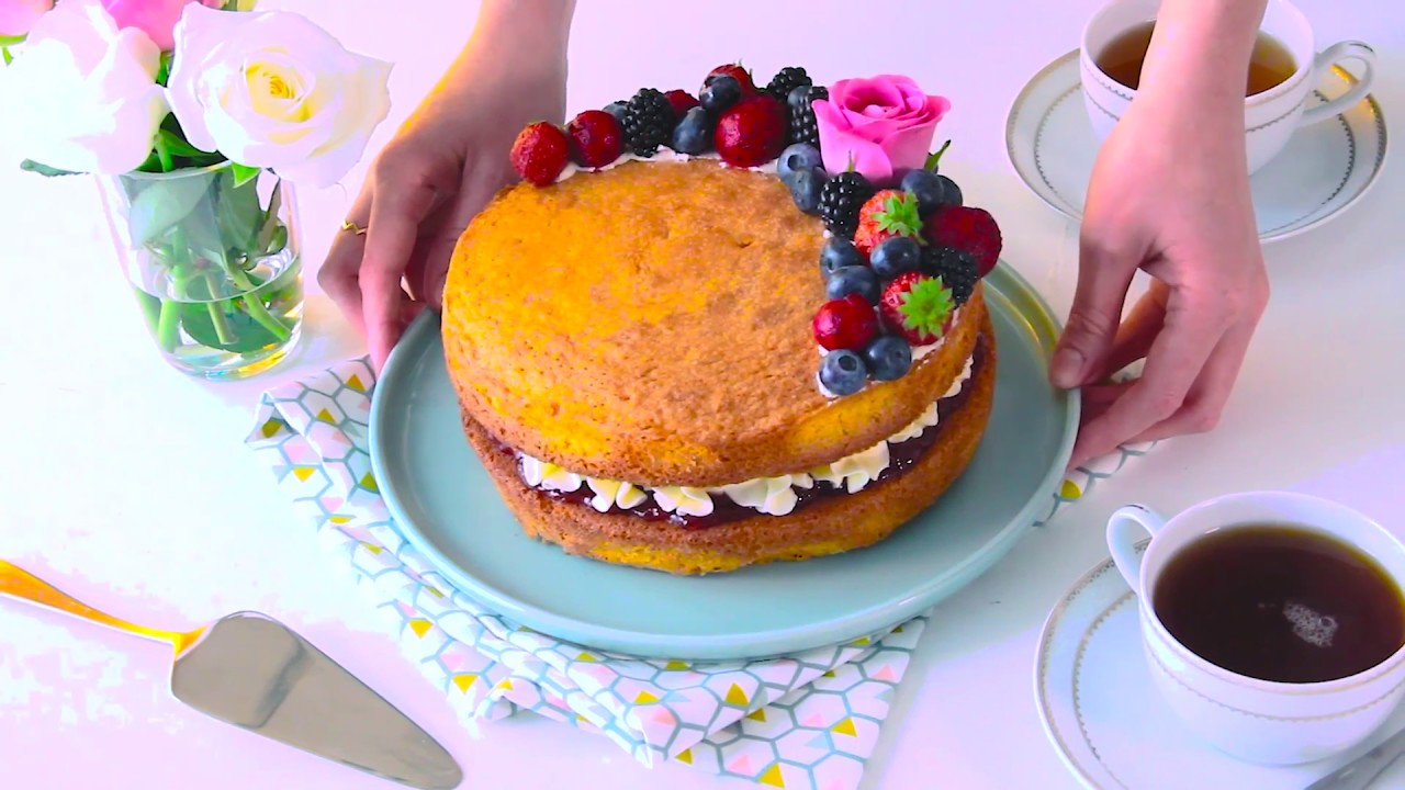 Recette du Victoria Sponge Cake - Cake Design d'Anne-Sophie