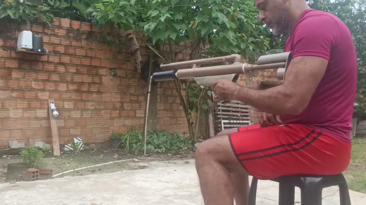 Arma de álcool, só o protótipo 